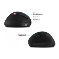 CONNECT IT FOR HEALTH LADIES ergonomická vertikální myš, bezdrátová