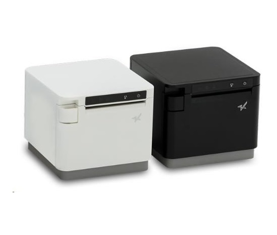 Star mC-Print3, USB, BT, Ethernet, 8 dots/mm (203 dpi), řezačka, bílá