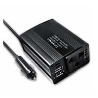 EUROCASE měnič napětí AC/DC ,12V/220V, 150W, USB, autozástrčka