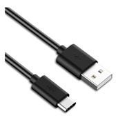 PremiumCord Kabel USB 3.1 C/M - USB 2.0 A/M, rychlé nabíjení proudem 3A, 10cm, černá