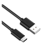 PremiumCord Kabel USB 3.1 C/M - USB 2.0 A/M, rychlé nabíjení proudem 3A, 1m, černá