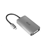 Club3D Adaptér aktivní USB Type C na DVI-I Dual Link HDCP on