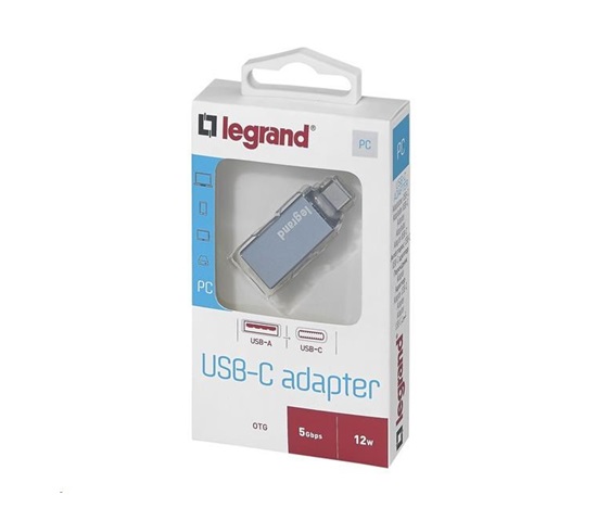 Legrand USB A / USB C adaptér