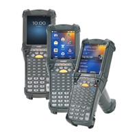 Zebra MC9200 standard, 2D, SR, BT, Wi-Fi, VT Emu., Gun, disp.