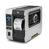 Zebra ZT610, 12 dots/mm (300 dpi), odlepovač, rewind, disp., ZPL, ZPLII, USB, RS232, BT, Ethernet