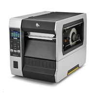 Zebra ZT620, 12 dots/mm (300 dpi), rewind, disp., ZPL, ZPLII, USB, RS232, BT, Ethernet