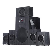 GENIUS repro dřevěné SW-HF 5.1 4500 v2, Home Theater, 125W RMS, DO