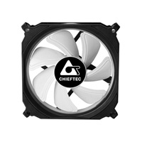 CHIEFTEC duhový větrák TORNADO CF-1225RGB s 6-pinovým konektorem pro  GR-01B/CF-3012-RGB