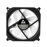 CHIEFTEC duhový větrák TORNADO CF-1225RGB s 6-pinovým konektorem pro  GR-01B/CF-3012-RGB