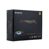 CHIEFTEC zdroj Photon Gold, GDP-650C-RGB, 650W, ATX-12V V.2.3/EPS-1alt01-202V, PS-2, 14cm RGB fan, >90%