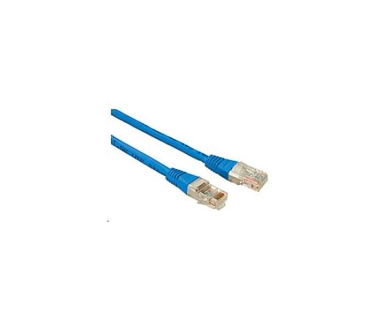 Solarix Patch kabel CAT5E UTP PVC 1m modrý non-snag-proof