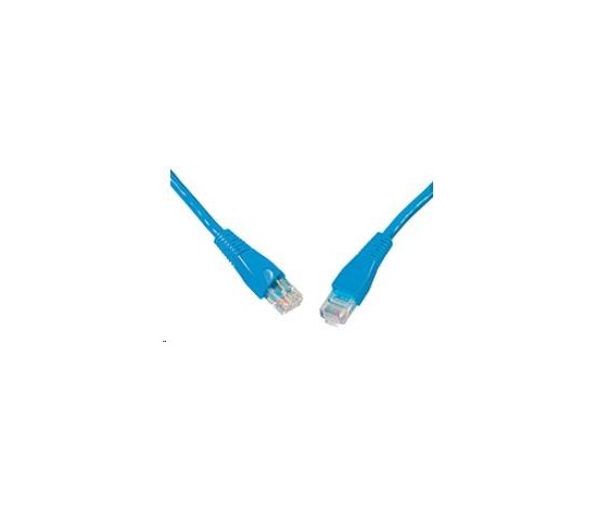 Solarix Patch kabel CAT5E UTP PVC 20m modrý snag-proof