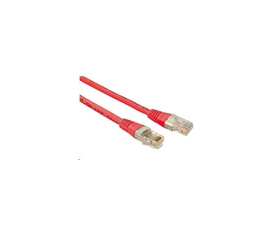 Solarix Patch kabel CAT5E UTP PVC 2m červený non-snag-proof