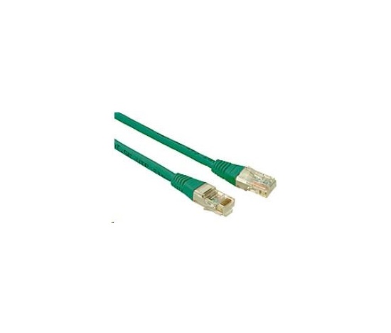 Solarix Patch kabel CAT5E UTP PVC 2m zelený non-snag-proof
