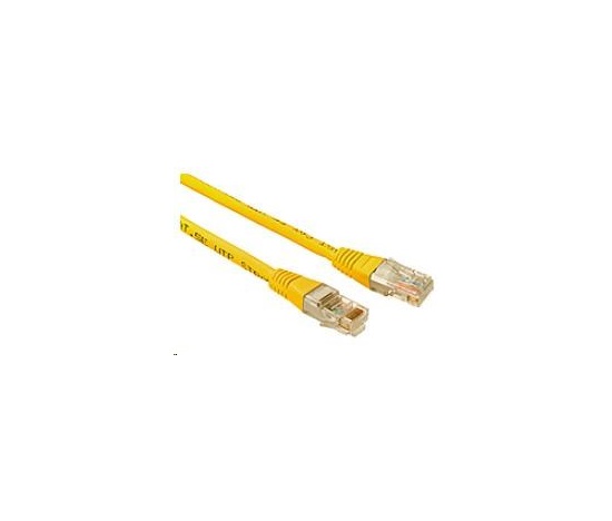 Solarix Patch kabel CAT5E UTP PVC 2m žlutý non-snag-proof