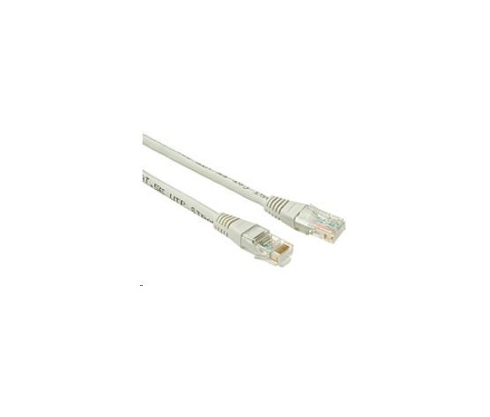 Solarix Patch kabel CAT5E UTP PVC 5m šedý non-snag-proof