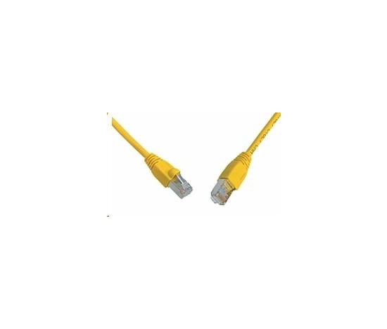 Solarix Patch kabel CAT6 SFTP PVC 10m žlutý snag-proof