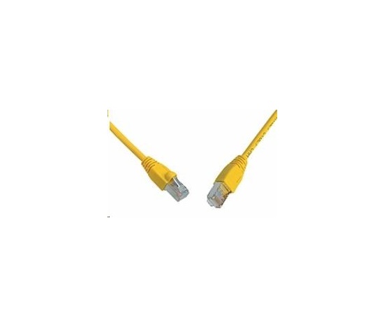 Solarix Patch kabel CAT6 SFTP PVC 2m žlutý snag-proof