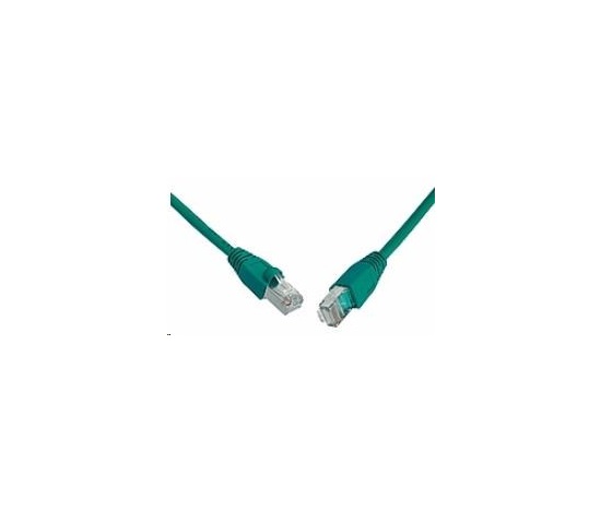 Solarix Patch kabel CAT6 SFTP PVC 3m zelený snag-proof