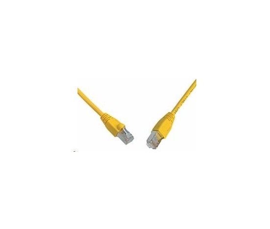 Solarix Patch kabel CAT6 SFTP PVC 5m žlutý snag-proof