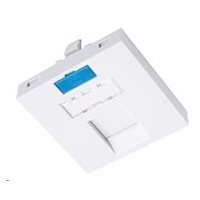 Solarix Modul French style 45 x 45mm pro 1 keystone přímý bílý