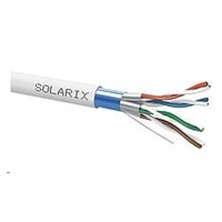 Instalační kabel Solarix CAT6A FFTP šedý Dca s2 d2 a1 500m