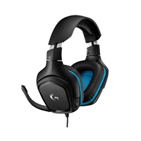 Logitech herní sluchátka G432 7.1 Wired