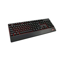C-TECH Klávesnice KB-104BK, USB, 3 barvy podsvícení, černá, CZ/SK