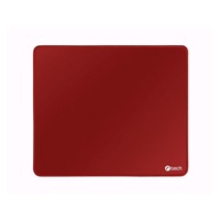C-TECH Podložka pod myš MP-01, červená, 320x270x4mm, obšité okraje