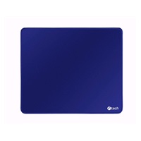 C-TECH Podložka pod myš MP-01, modrá, 320x270x4mm, obšité okraje