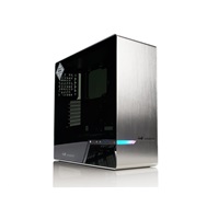 IN WIN skříň 905, Mid Tower, průhledný bok, bez zdroje, silver