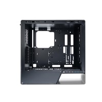 IN WIN skříň 905, Mid Tower, průhledný bok, bez zdroje, silver