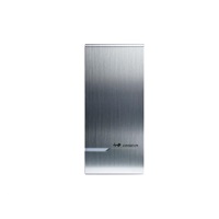 IN WIN skříň 905, Mid Tower, průhledný bok, bez zdroje, titanium grey, oled, 3x Sirius fan