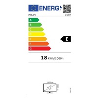 Philips MT IPS LED 23,8" 242B9T/00 - IPS panel, 1920x1080, 50M:1, 250cd, HDMI, D-Sub, DVI-D, DP, USB, repro, touch