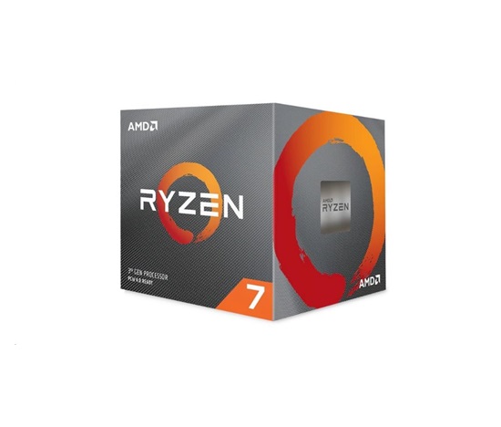 CPU AMD RYZEN 7 3700X, 8-core, 3.6 GHz (4.4 GHz Turbo), 36MB cache (4+32), 65W, socket AM4, Wraith Prism Cooler
