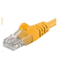 PREMIUMCORD Patch kabel UTP RJ45-RJ45 CAT5e 1.5m žlutá