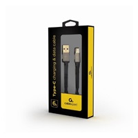 GEMBIRD Kabel USB A Male/Micro B Male 2.0, 1,8m, opletený, černý, blister