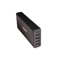 Club3D Nabíječka USB Typ A a C, 5 portů, 111 W