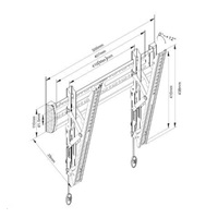 Držák Tv sklopný Fiber Mounts NBC2T