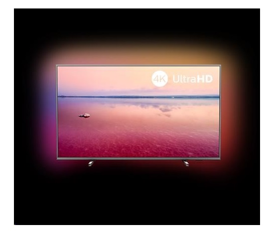 Philips 65PUS6754/12, stříbrná 65" 4K UHD LED Ultra Slim SMART TV SAPHI, Ambilight 3, HDR10+, DVB T/C/T2/T2-HD/S/S2