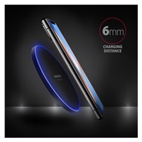 AXAGON WDC-P10T, tenká bezdrátová rychlonabíječka, Qi 5/7.5/10W, micro USB