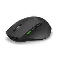 RAPOO myš MT550 Wireless Laser, Multi-mode: 2.4 GHz, Bluetooth 3.0 & 4.0, Black