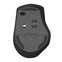 RAPOO myš MT550 Wireless Laser, Multi-mode: 2.4 GHz, Bluetooth 3.0 & 4.0, Black