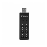 VERBATIM USB 3.0 Drive 128 GB - Keypad Secure (R:160/W:150 MB/s) GDPR