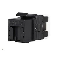 Solarix Rychlozařezávací keystone CAT5E UTP RJ45 černý SXKJ-5E-UTP-BK-NA pro kleště SXKJ-NA-BU