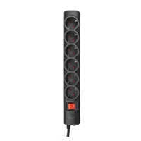 TRUST Surge Protector, Prodlužovací přívod, přepěťová ochrana 6 portů