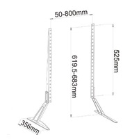 Podstava s držákem Tv ErgoSolid Castor 1