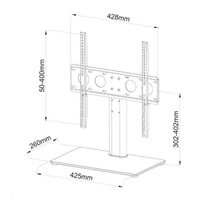 Podstava na Tv na televizní stolek ErgoSolid Castor 2