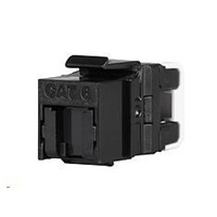 Solarix Rychlozařezávací keystone CAT6 UTP RJ45 černý pro kleště SXKJ-NA-BU