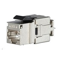 Solarix Rychlozařezávací keystone CAT6 STP RJ45 černý pro kleště SXKJ-NA-BU